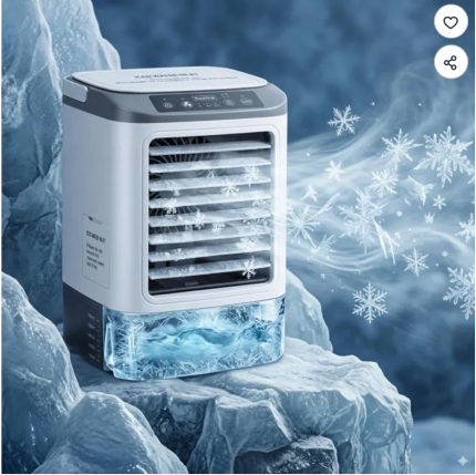 Rafraîchisseur d’air USB 900 ml – 4 vitesses