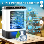 Rafraîchisseur d’air USB 900 ml – 4 vitesses – Image 4