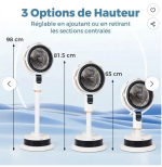 Brumisateur COSTWAY sur pied 50W