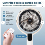 Brumisateur COSTWAY sur pied 50W – Image 5